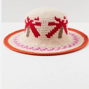 Free people garden grove hat new one size